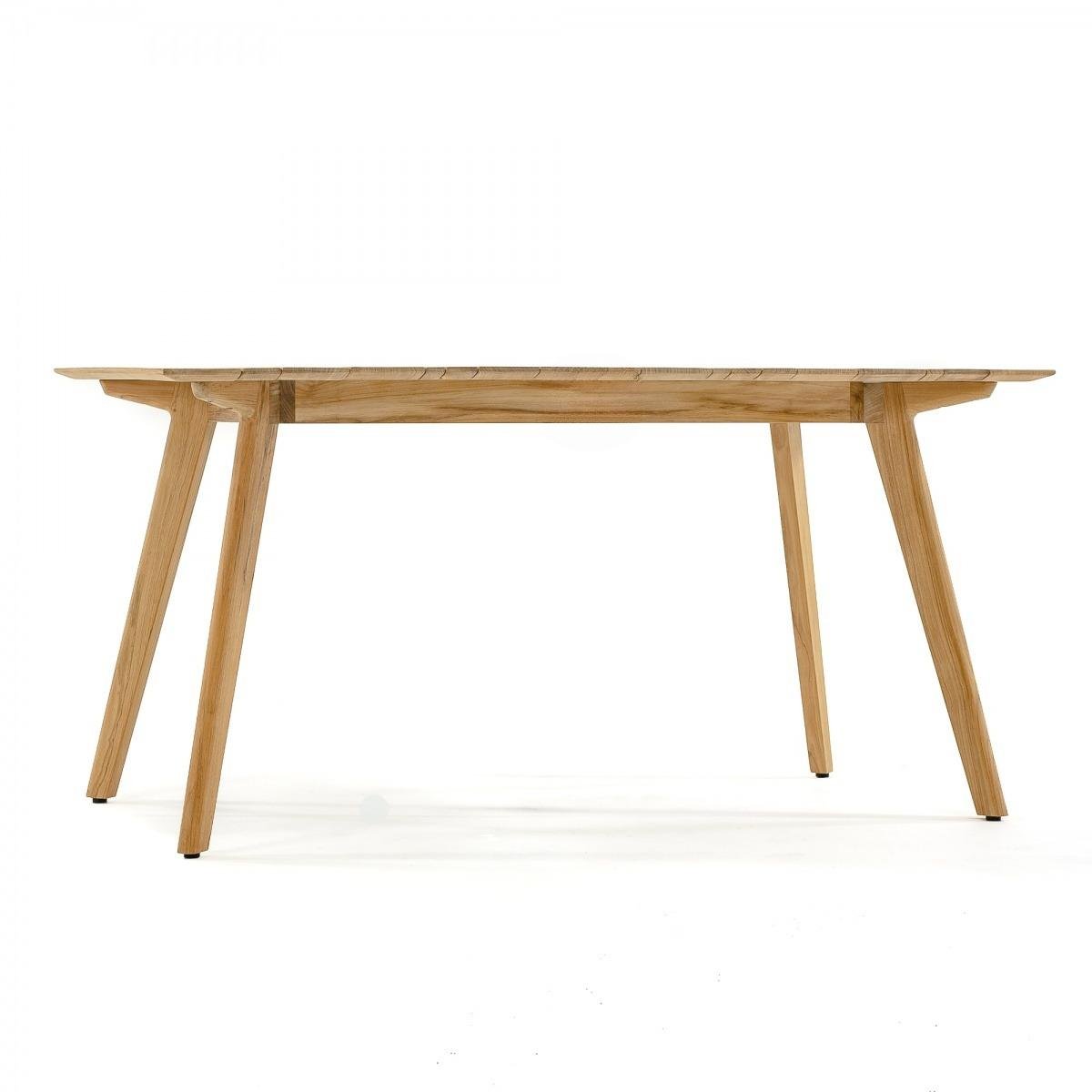 nania-kipp 2 Saitama Teak Rectangular Dining Table Natural