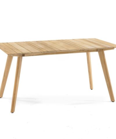 Saitama Teak Rectangular Dining Table Natural