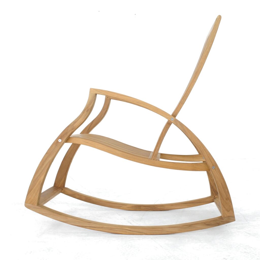 Toyama Teak Rocker Chair Exclusive