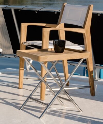 Nagoya Teak Outdoor Tray Nautral