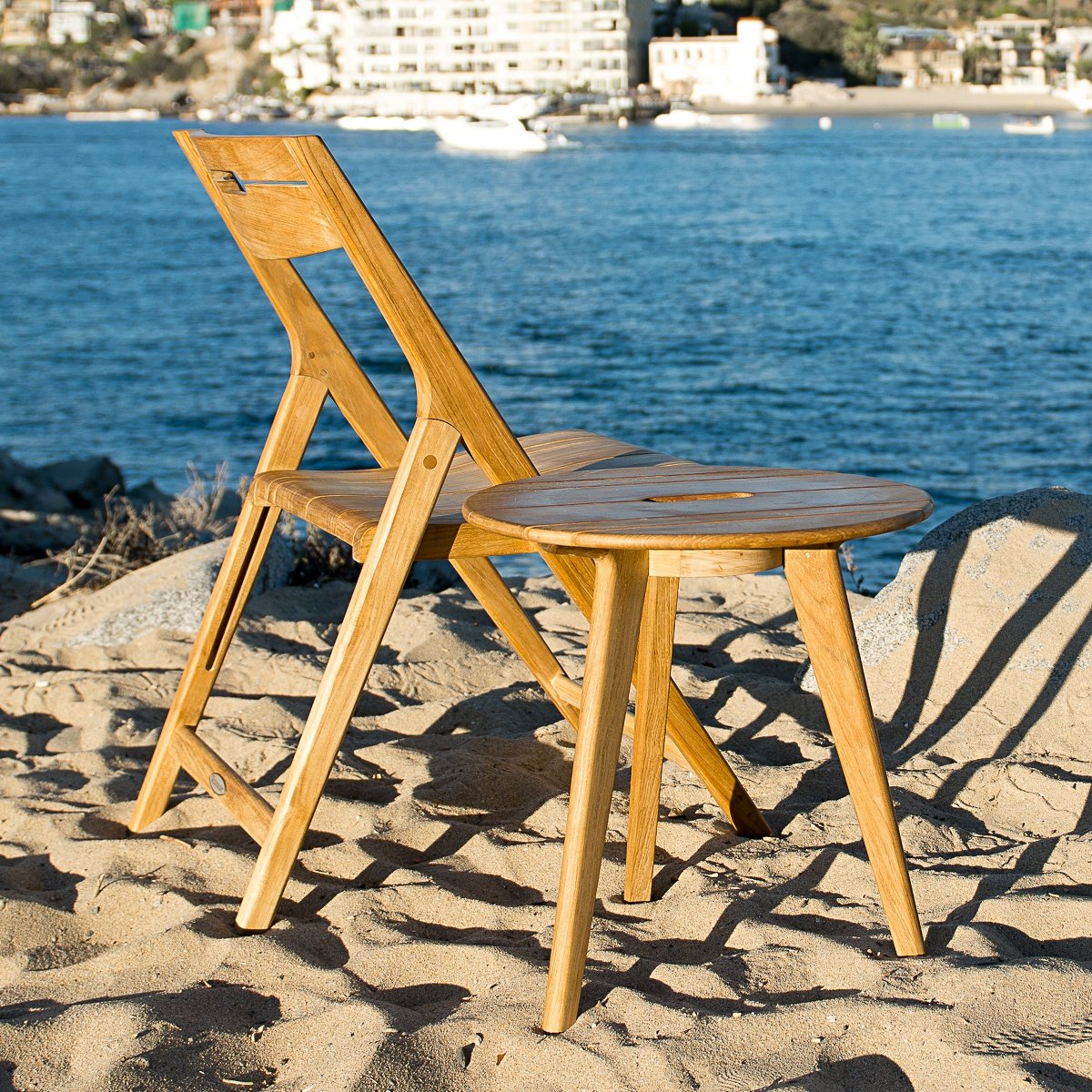Sapporo Teak Foldable Outdoor Chair