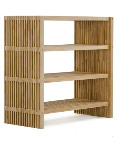 Kochi Teak Bathroom Storage Rack