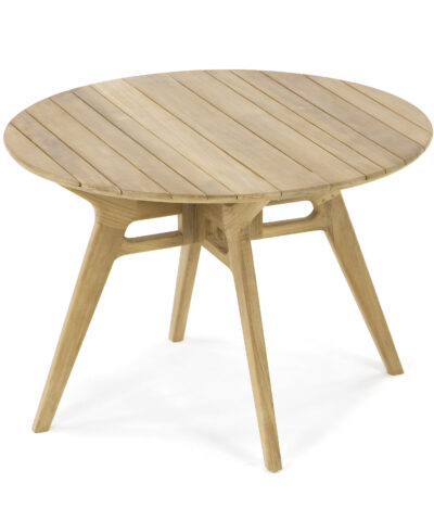 Fukuoka Teak Round Foldable Table Natural