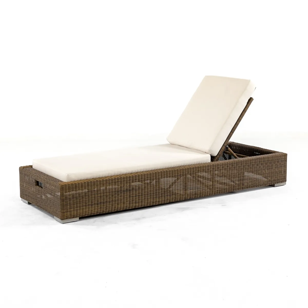 nania-kiqa Miramichi Chaise Set Stackable Rattan Wicker