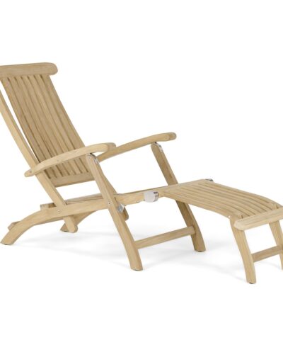 Cranbrook Teak Outdoor Extendable lounge chair