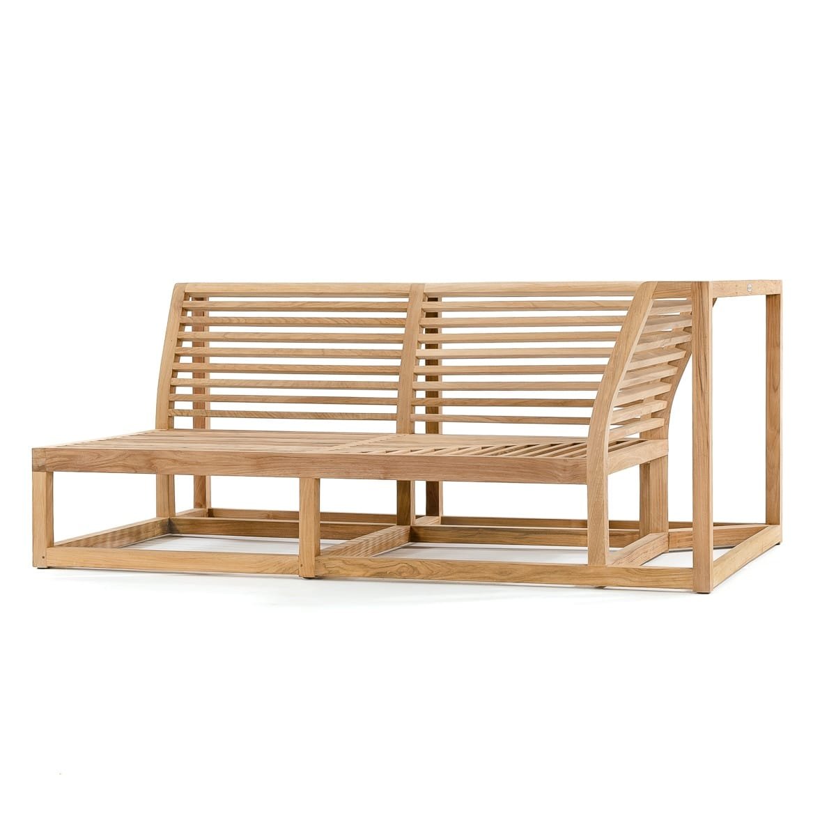 Alma Teak Sofa Left Side Sectional Component