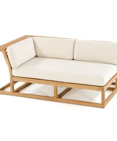 Lloydminster Teak Sofa Right Side Sectional