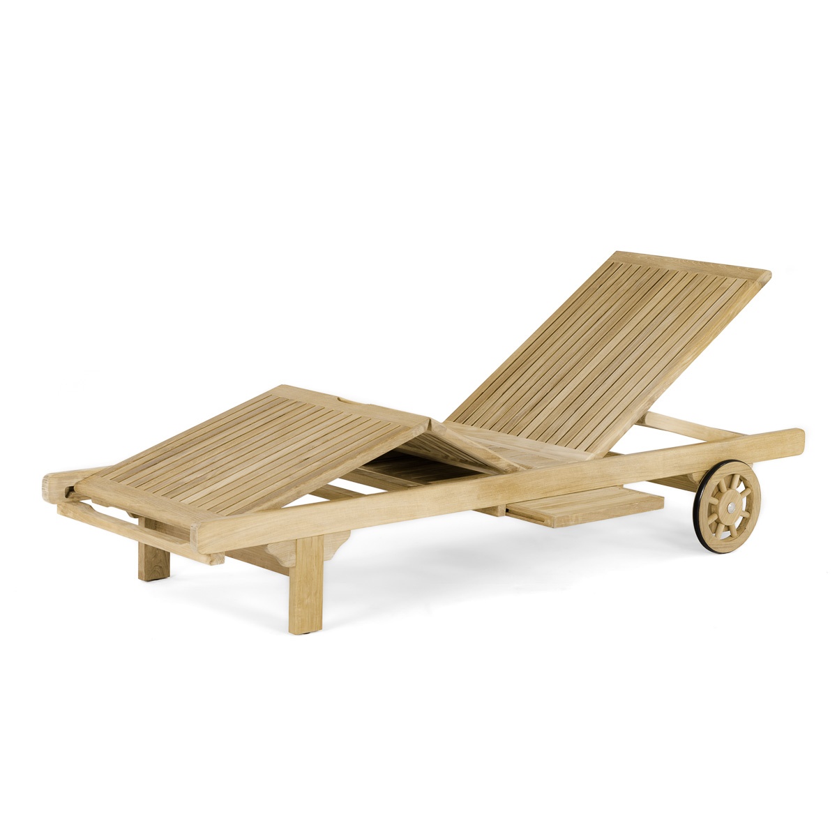 Chatham Teak Outdoor Chaise Lounger