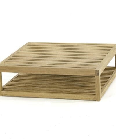 Pincourt Teak Coffe Table Ottoman Side Sectional Component