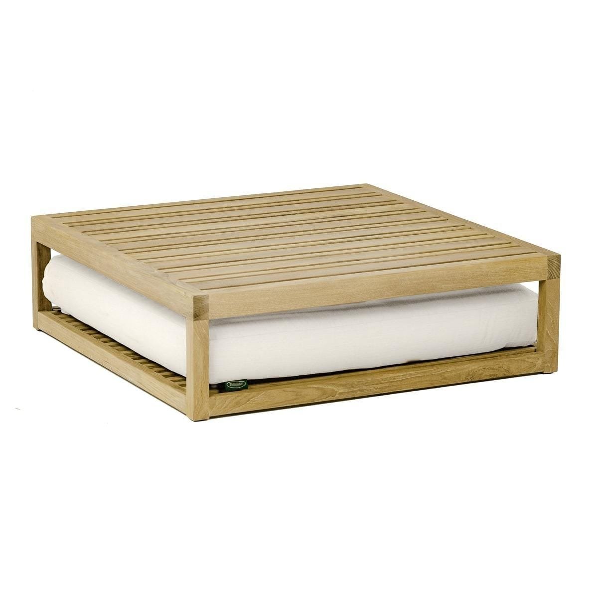 Pincourt Teak Coffe Table Ottoman Side Sectional Component