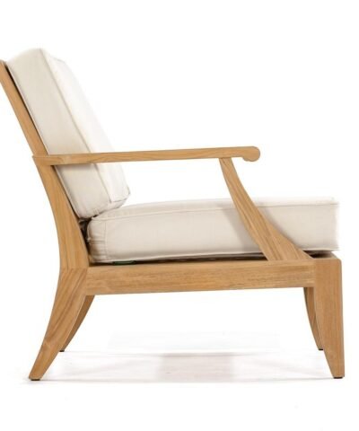 Aachen Teak Outdor Sofa 3 Seater Natural