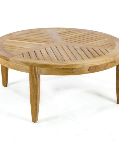 Freiburg Round Teak Coffee Table Natural