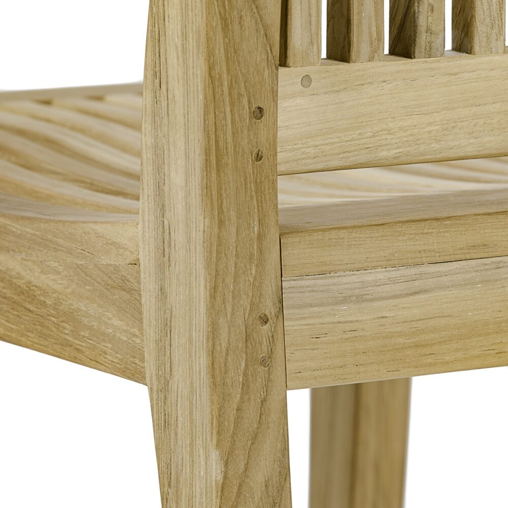 Braunschweig Teak Outdor Dining Chair Natural