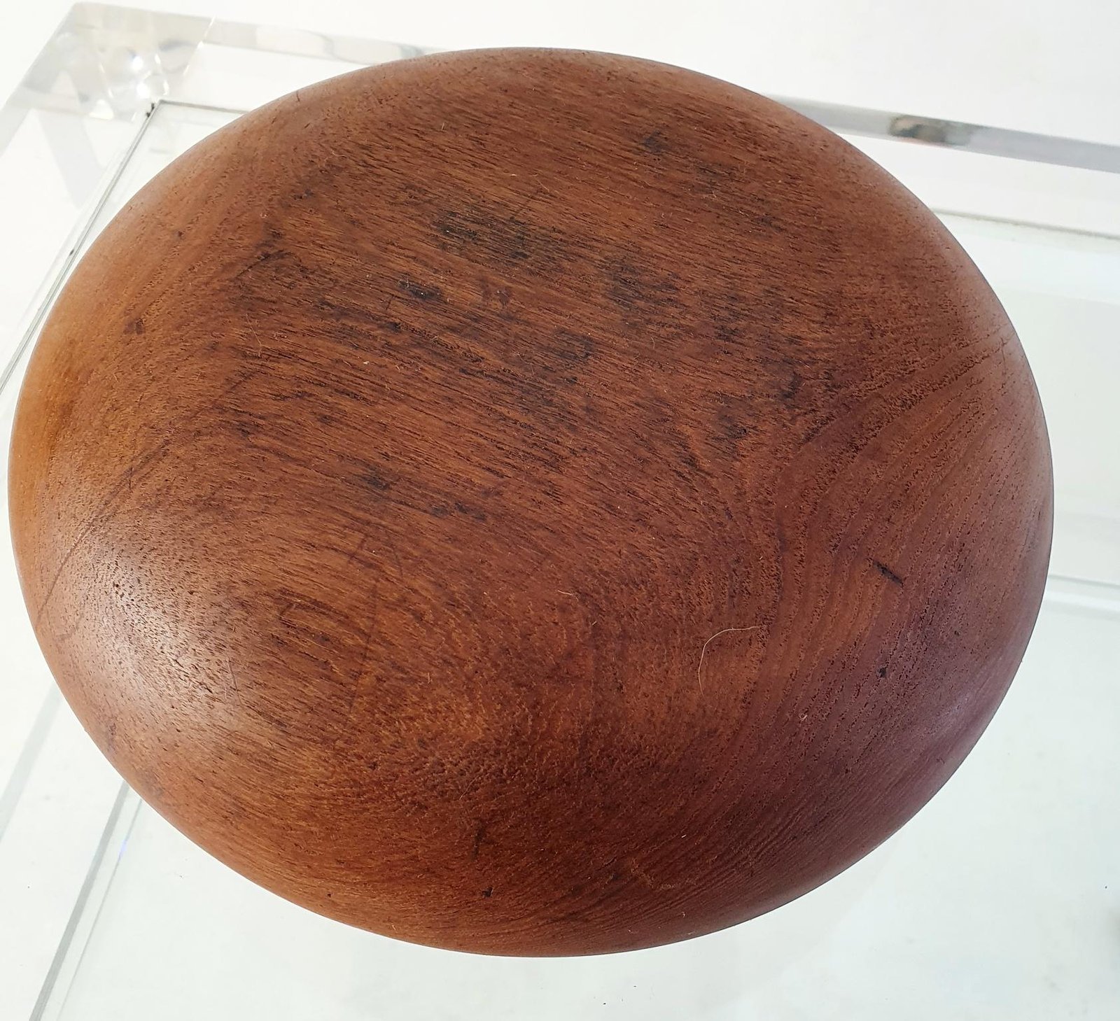 Anaheim Mid-Century Modern Solid Teak Bowl