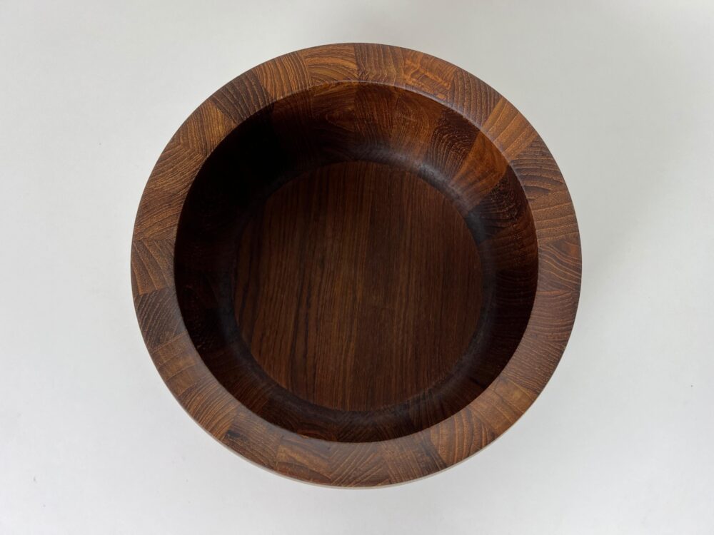 Glendale Teak Salad Bowl Brown Natural