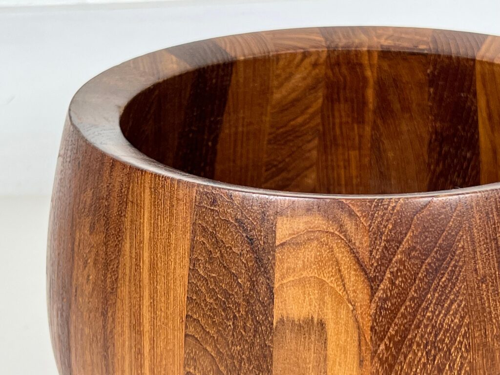 Glendale Teak Salad Bowl Brown Natural