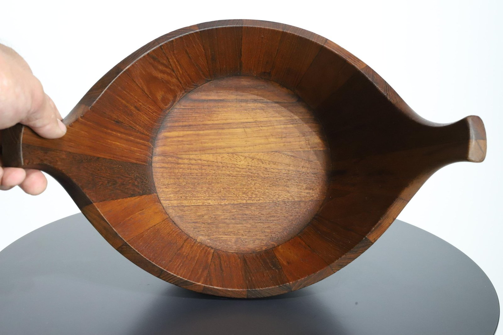 Bakersfield Teak Staved Viking Salad Bowl
