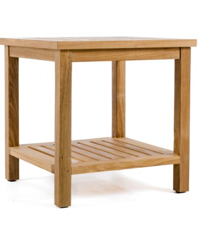 Saskatchewan Teak Garden Side End Table