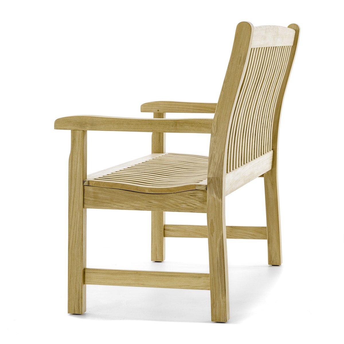 Timmins Teak Outdoor Garden Bench 2 Seater