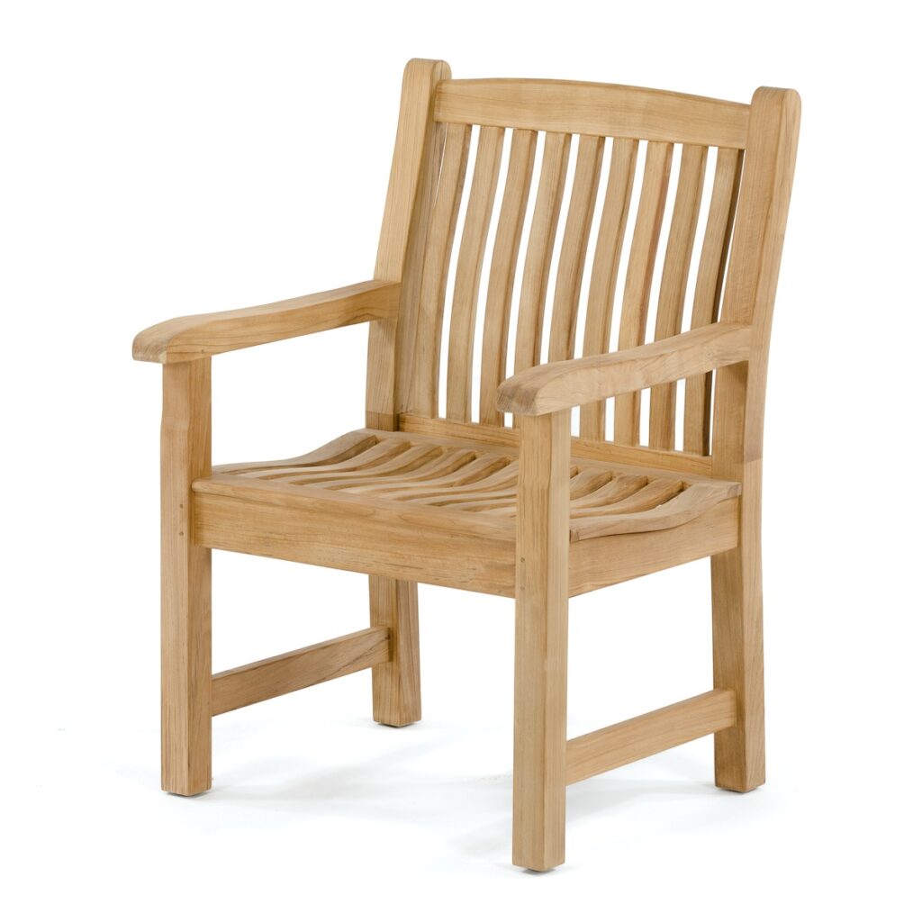 Cranbrook Teak Wood Outdoor Garden Armchair