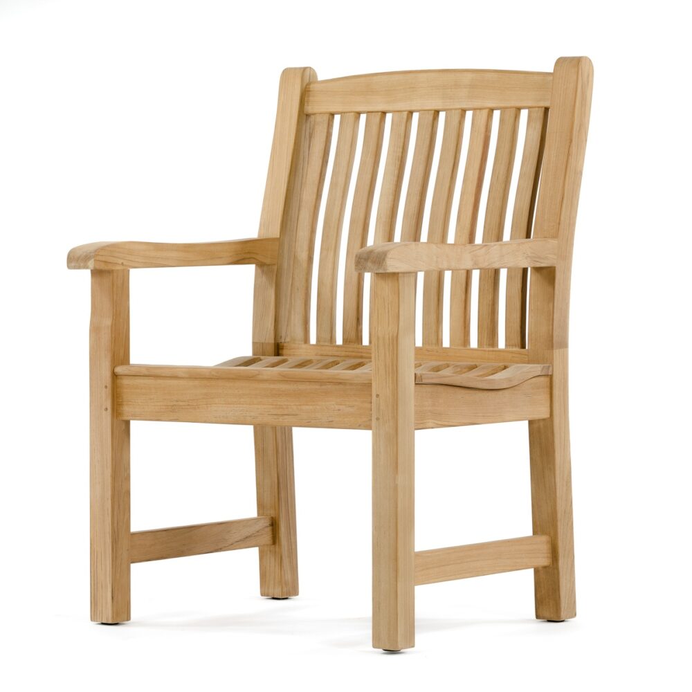 Cranbrook Teak Wood Outdoor Garden Armchair