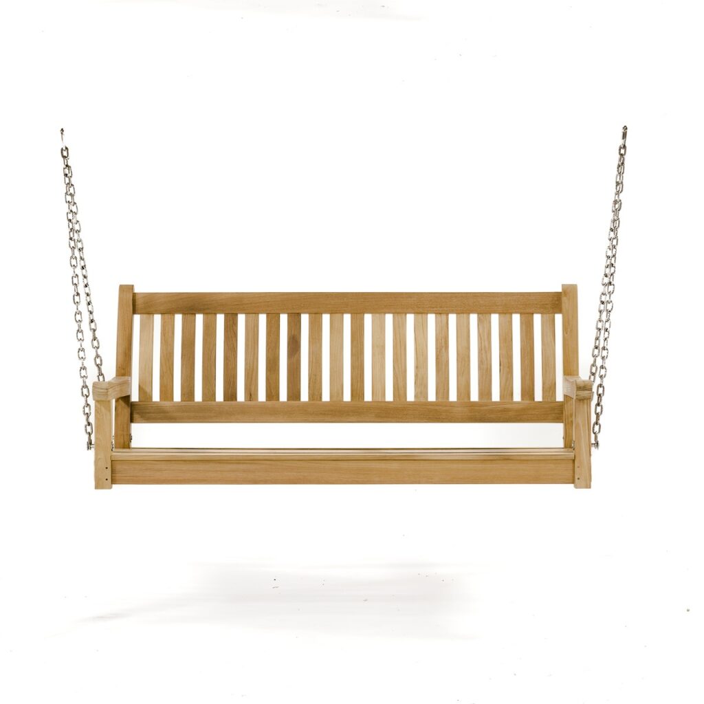 Pembroke Teak Swing ONLY with Stainless Steel Chains