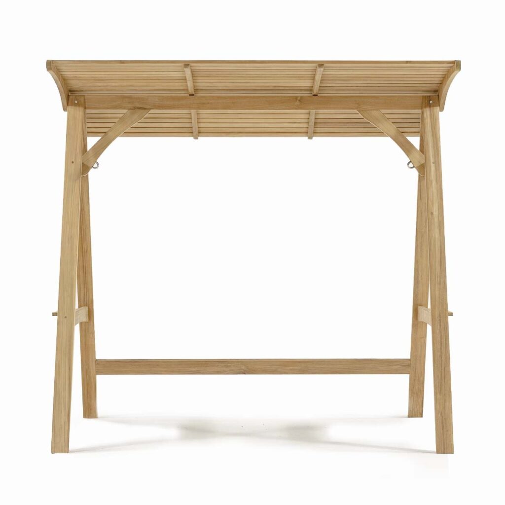 Alberni Teak Swing Stand with Canopy