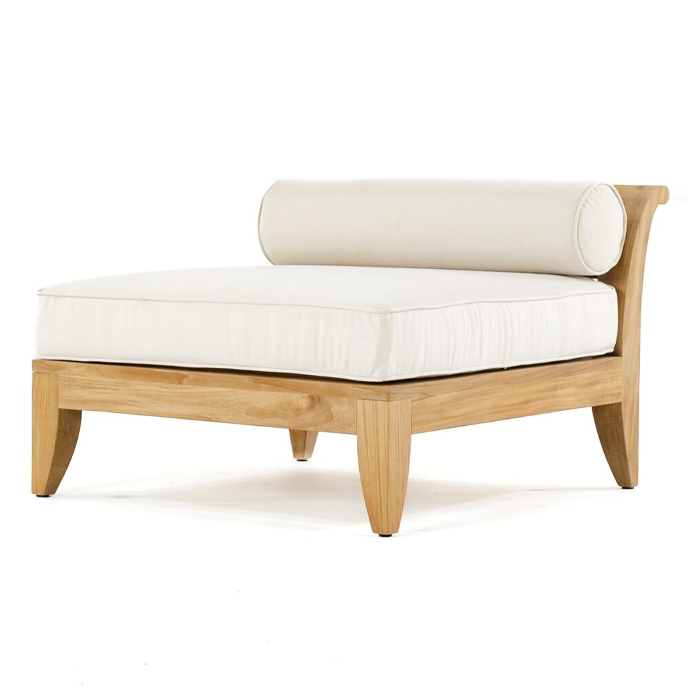 Cottbus Outdoor Teak Lounge Sofa 3 Seater