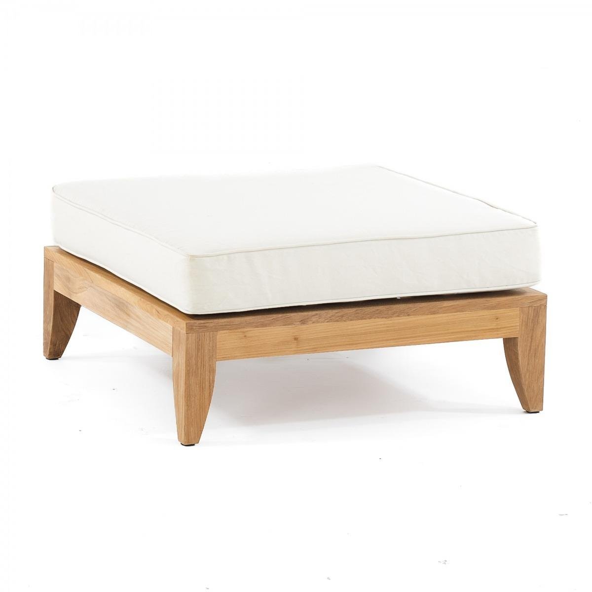 nania-kiyg 4 Cottbus Outdoor Teak Lounge Sofa 3 Seater