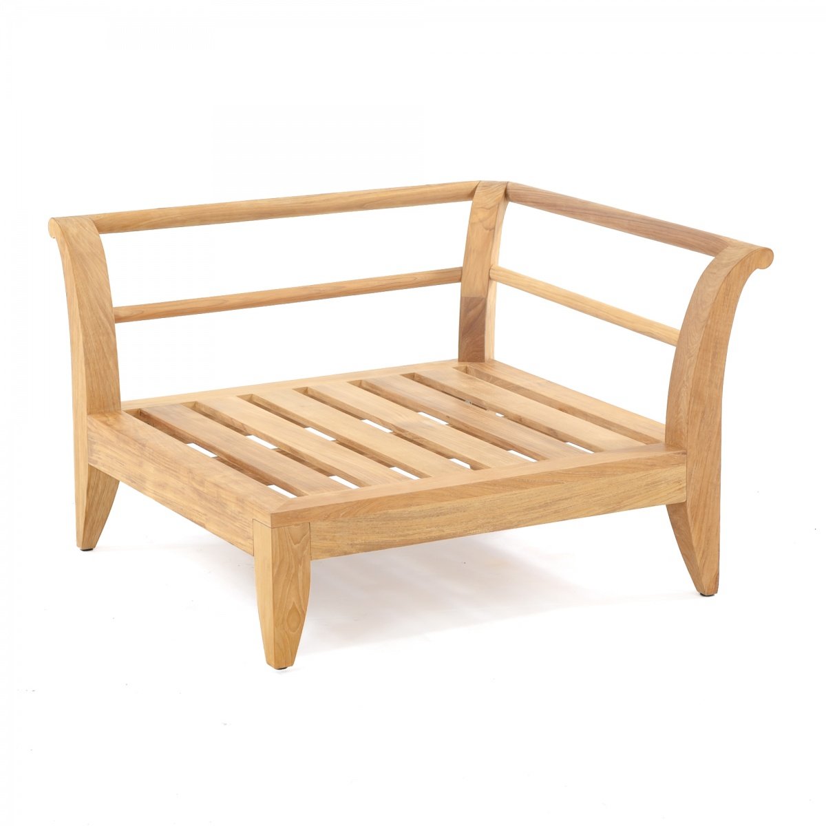 nania-kiyg 7 Cottbus Outdoor Teak Lounge Sofa 3 Seater