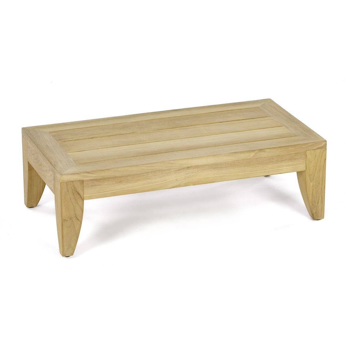 Gottingen Teak rectangular Garden Coffee Table End Table