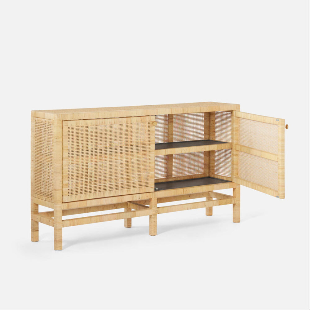 Cadiz Natural Rattan Rectangular Sideboard