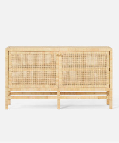 Cadiz Natural Rattan Rectangular Sideboard