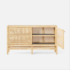 Cadiz Natural Rattan Rectangular Sideboard