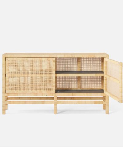 Cadiz Natural Rattan Rectangular Sideboard