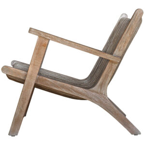 Algeciras Rattan Combination Teak Accent Chair