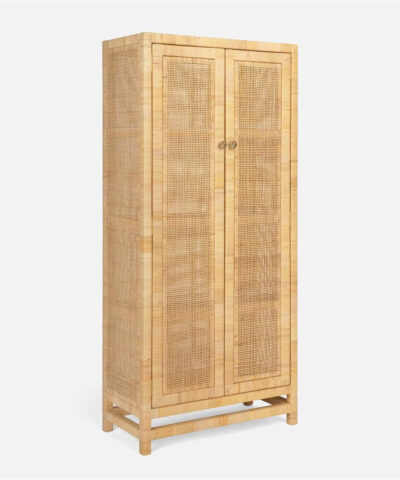 Logrono Minimalism Full Rattan Cabinet