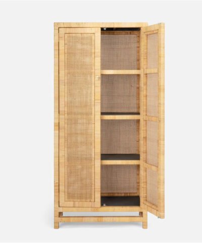 Logrono Minimalism Full Rattan Cabinet