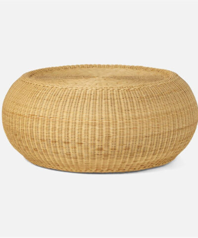 Coloma Natural Round Rattan Coffee Table