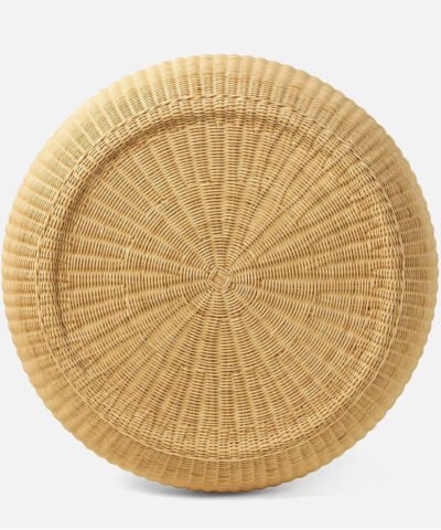 Coloma Natural Round Rattan Coffee Table