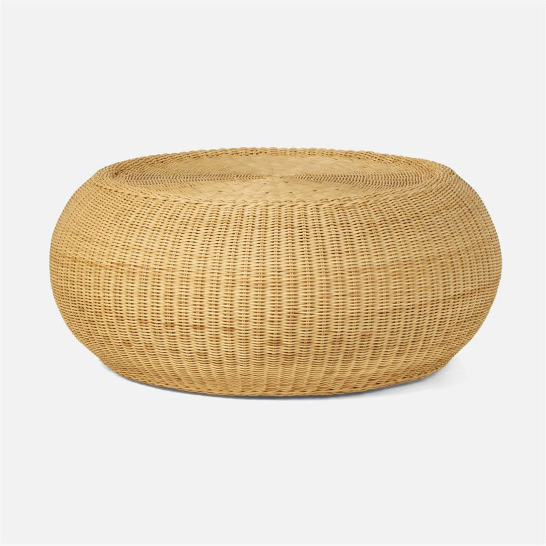 Coloma Natural Round Rattan Coffee Table