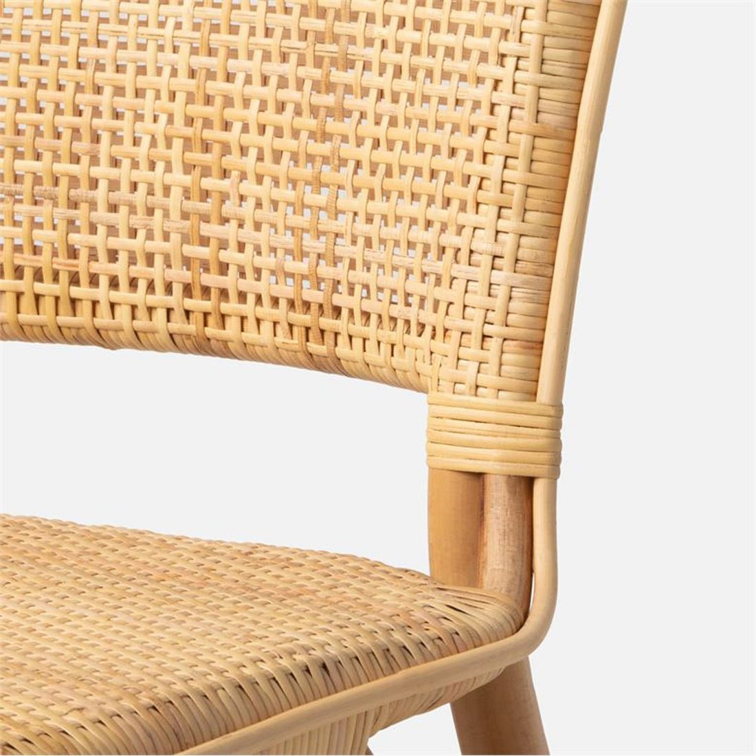 nania-kofj 3 Mostoles Natural Minimalist Rattan Dining Chair