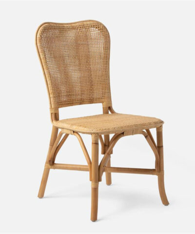 Mostoles Natural Minimalist Rattan Dining Chair