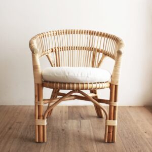 Salamanca Modern Bamboo and Rattan Armchair