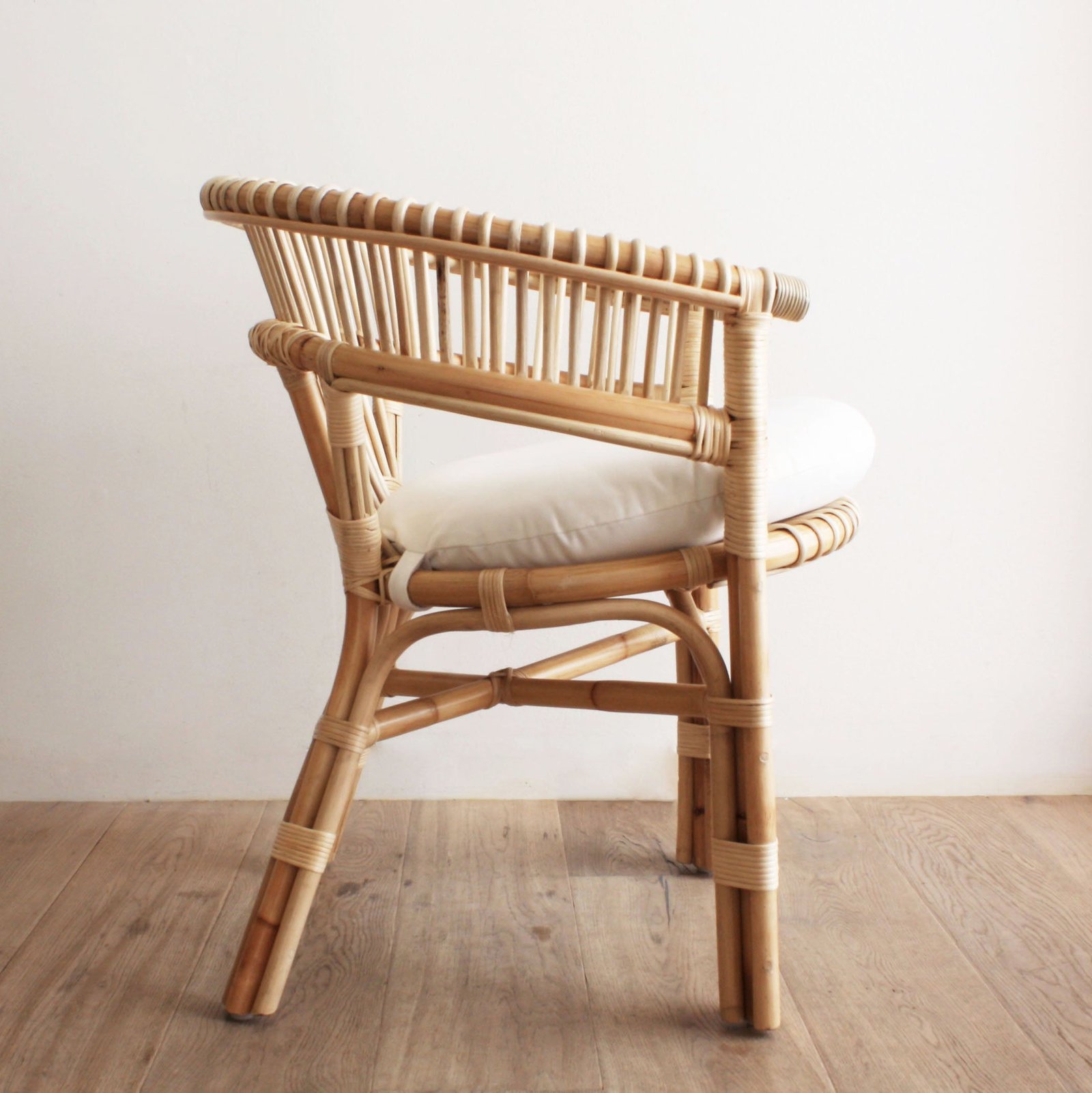 Salamanca Modern Bamboo and Rattan Armchair