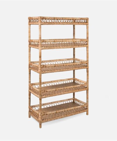 Sebastian Natural Original Rattan Bookshelf