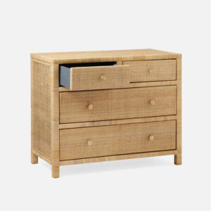 Reus Natural Rattan Credenza With 4 Drawer