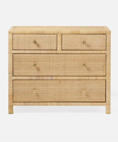 Reus Natural Rattan Credenza With 4 Drawer