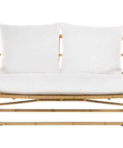 Miri Natural Rattan Outdoor Sofa Chair With Cushion