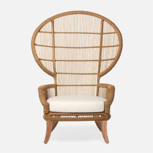 Batu Pahat Synthetic Rattan Wicker Outdoor Lounge Chair